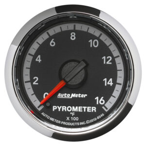 AUTOMETER EGT Pyrometer Gauge 2 1/16", 1600°f, Stepper Motor, Ram Gen 4 Fact. Match