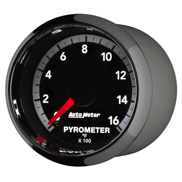 AUTOMETER EGT Pyrometer Gauge 2 1/16", 1600°f, Stepper Motor, Ram Gen 4 Fact. Match - Image 3