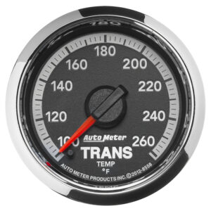 AUTOMETER Transmission Temperature Gauge 2 1/16", 100-260°f, Stepper Motor, Ram Gen 4 Fact. Match