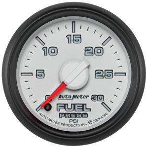 AUTOMETER Fuel Pressure Gauge 2 1/16", 30PSI, Digital Stepper Motor, Ram Gen 3 Fact. Match