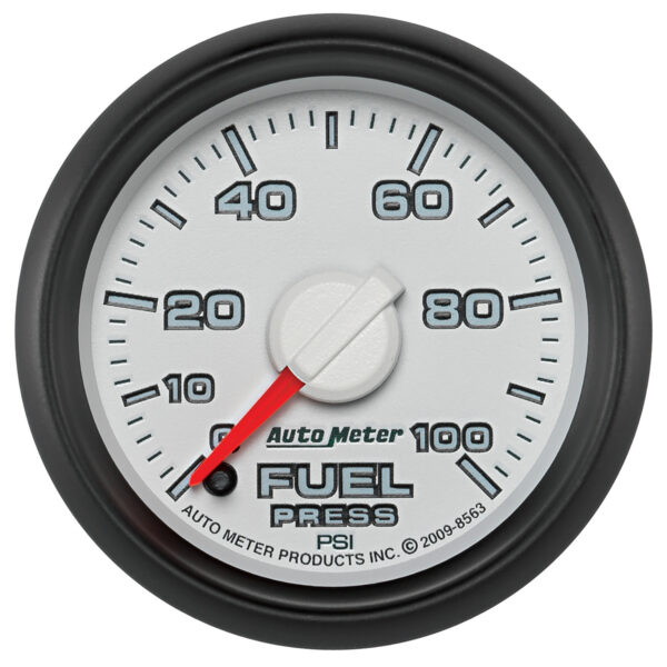 AUTOMETER Fuel Pressure Gauge 2 1/16", 100PSI, Digital Stepper Motor, Ram Gen 3 Fact. Match