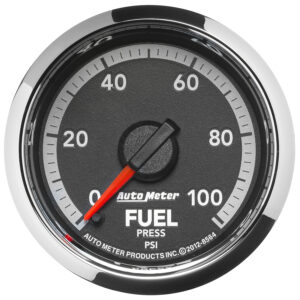 AUTOMETER Fuel Pressure Gauge 2 1/16", 100PSI, Digital Stepper Motor, Ram Gen 4 Fact. Match