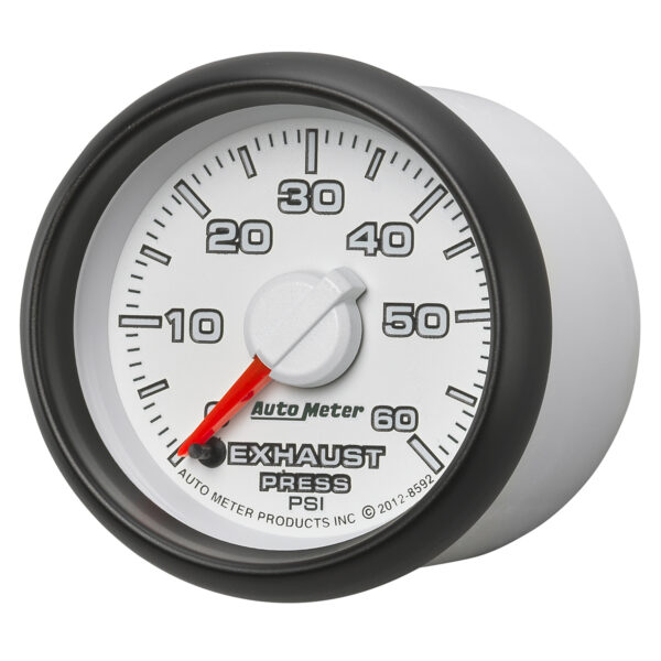 AUTOMETER Exhaust Pressure Gauge 2 1/16", 60PSI, Stepper Motor, Ram Gen 3 Factory Match - Image 2