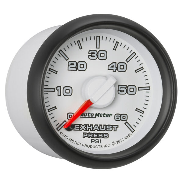 AUTOMETER Exhaust Pressure Gauge 2 1/16", 60PSI, Stepper Motor, Ram Gen 3 Factory Match - Image 5
