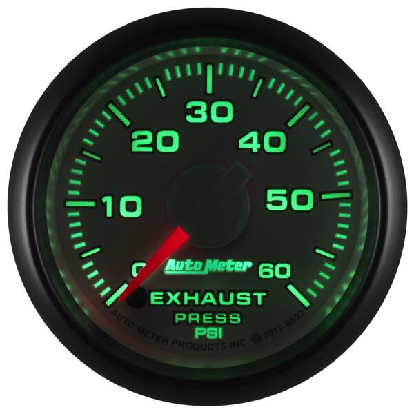 AUTOMETER Exhaust Pressure Gauge 2 1/16", 60PSI, Stepper Motor, Ram Gen 3 Factory Match - Image 4