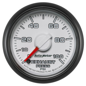 AUTOMETER Exhaust Pressure Gauge 2 1/16", 100PSI, Stepper Motor, Ram Gen 3 Factory Match