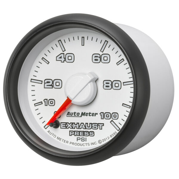 AUTOMETER Exhaust Pressure Gauge 2 1/16", 100PSI, Stepper Motor, Ram Gen 3 Factory Match - Image 2