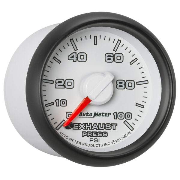 AUTOMETER Exhaust Pressure Gauge 2 1/16", 100PSI, Stepper Motor, Ram Gen 3 Factory Match - Image 5