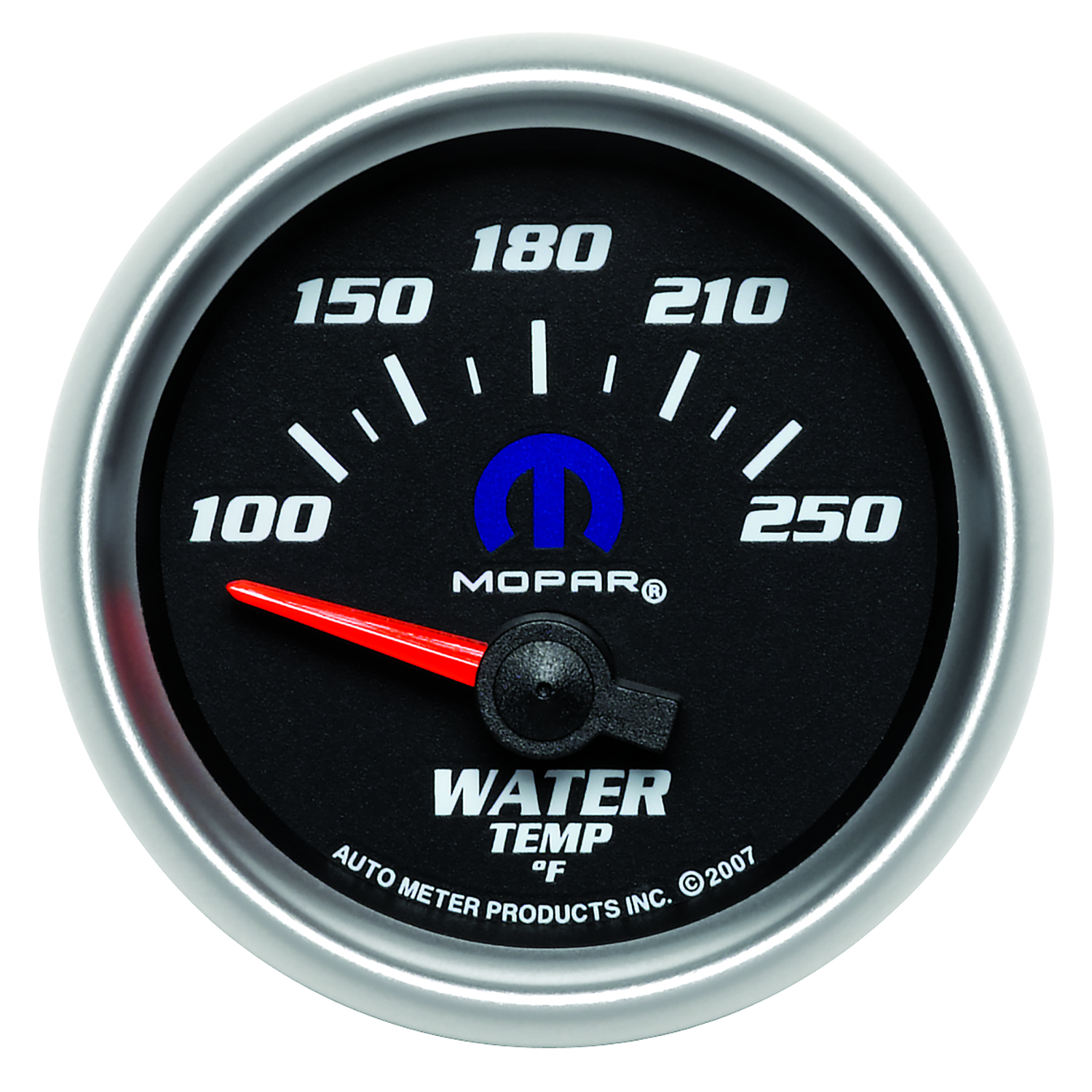 AUTOMETER Water Temperature Gauge 2 1/16", 100-250°f, Electric, Black, Mopar
