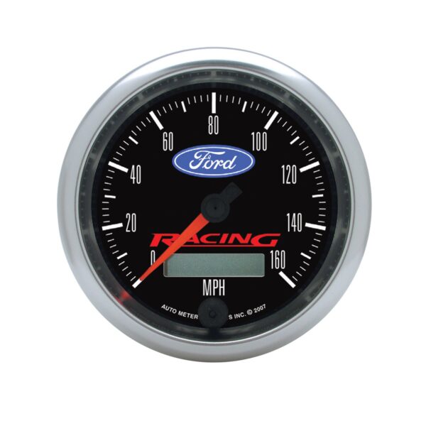 AUTOMETER 3 3/8" Electric Programmable Speedometer Gauge, 160MPH, Ford Racing