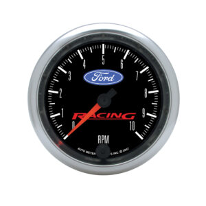 AUTOMETER 3 3/8" In-Dash Tachometer Gauge, 10K RPM, Ford Racing