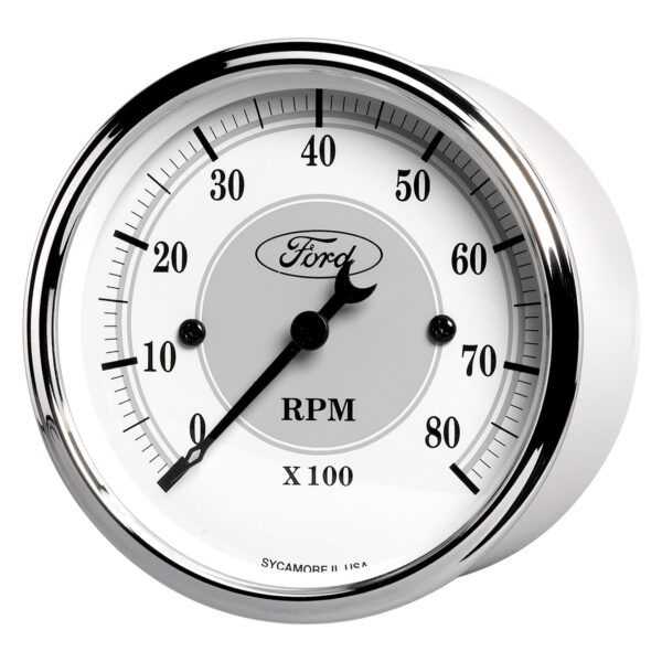 AUTOMETER Tachometer Gauge 3 1/8", 8K RPM, In-Dash, Ford Masterpiece - Image 2