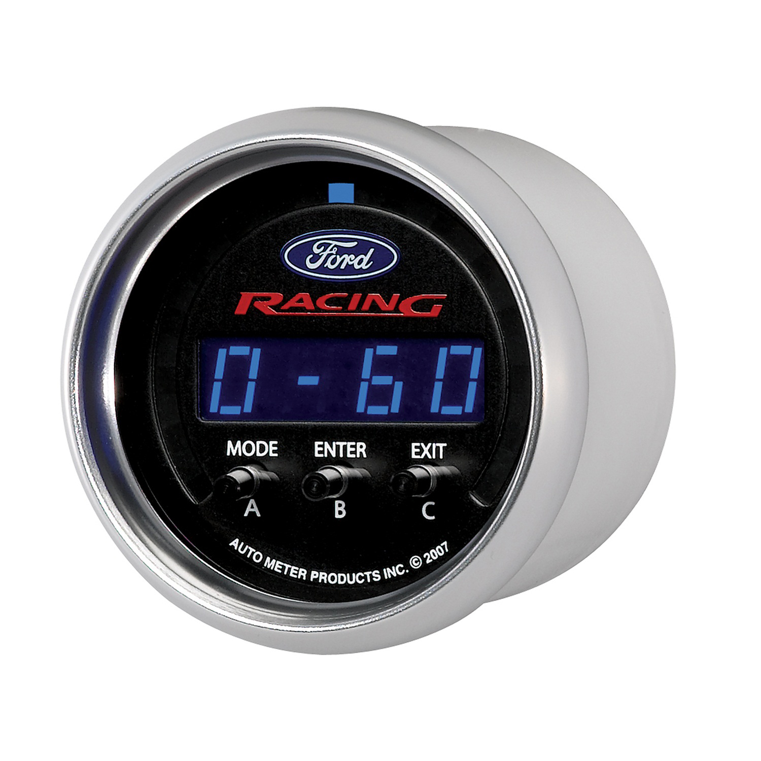 AUTOMETER Gauge, Perf Meter, 2 1/16", 1/4 Mile/Hp/0-60/60-0/G Forces, Digital, Ford Racing - Image 2