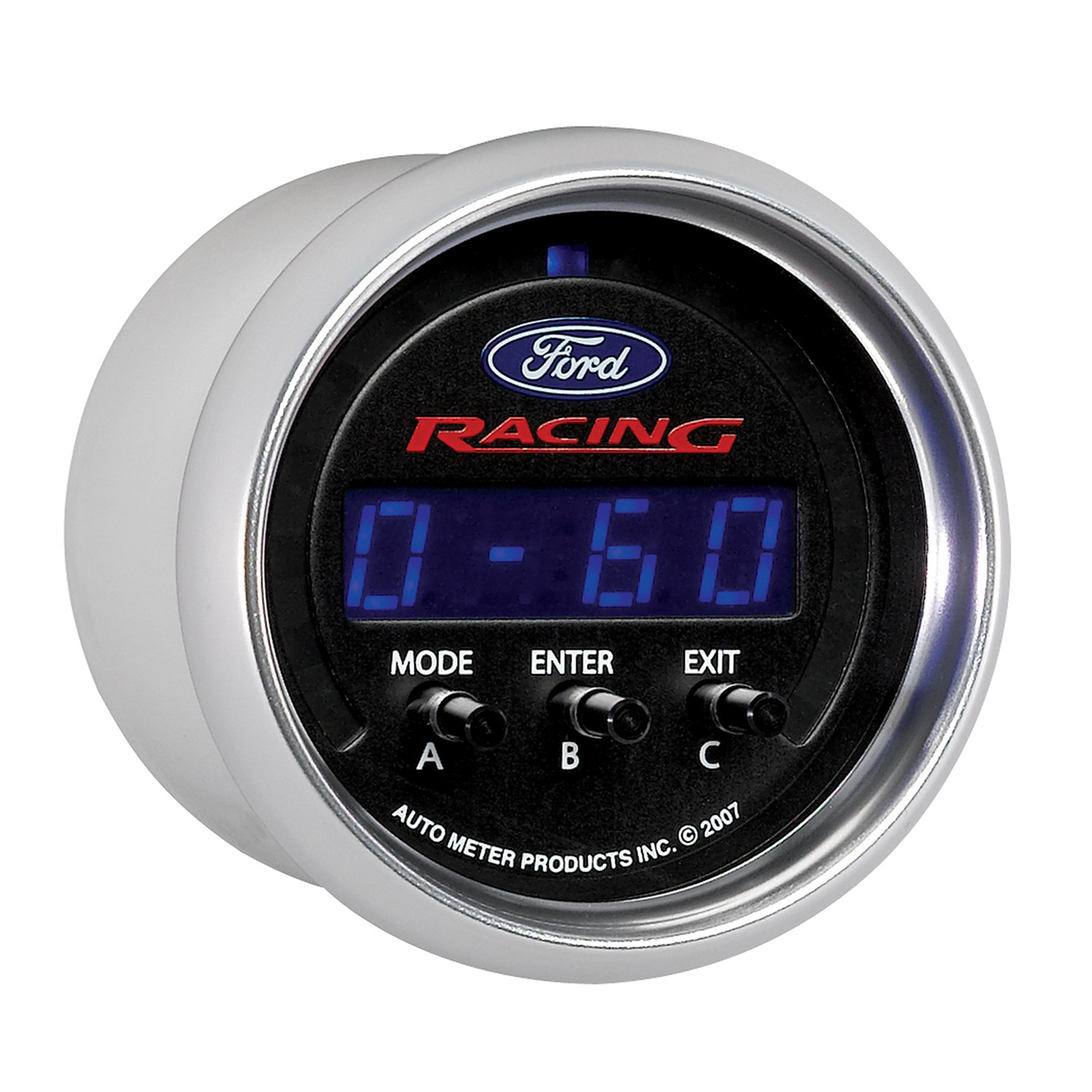 AUTOMETER Gauge, Perf Meter, 2 1/16", 1/4 Mile/Hp/0-60/60-0/G Forces, Digital, Ford Racing - Image 3