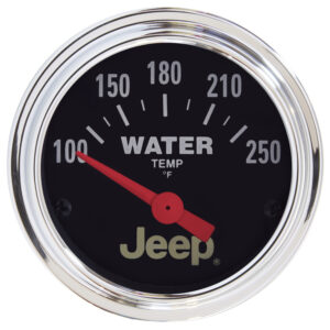 AUTOMETER Water Temperature Gauge 2 1/16", 250°f, Elec, Jeep