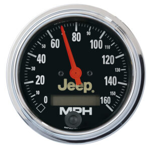 AUTOMETER Speedometer Gauge 3 3/8", 160MPH, Elec. Programmable, Jeep