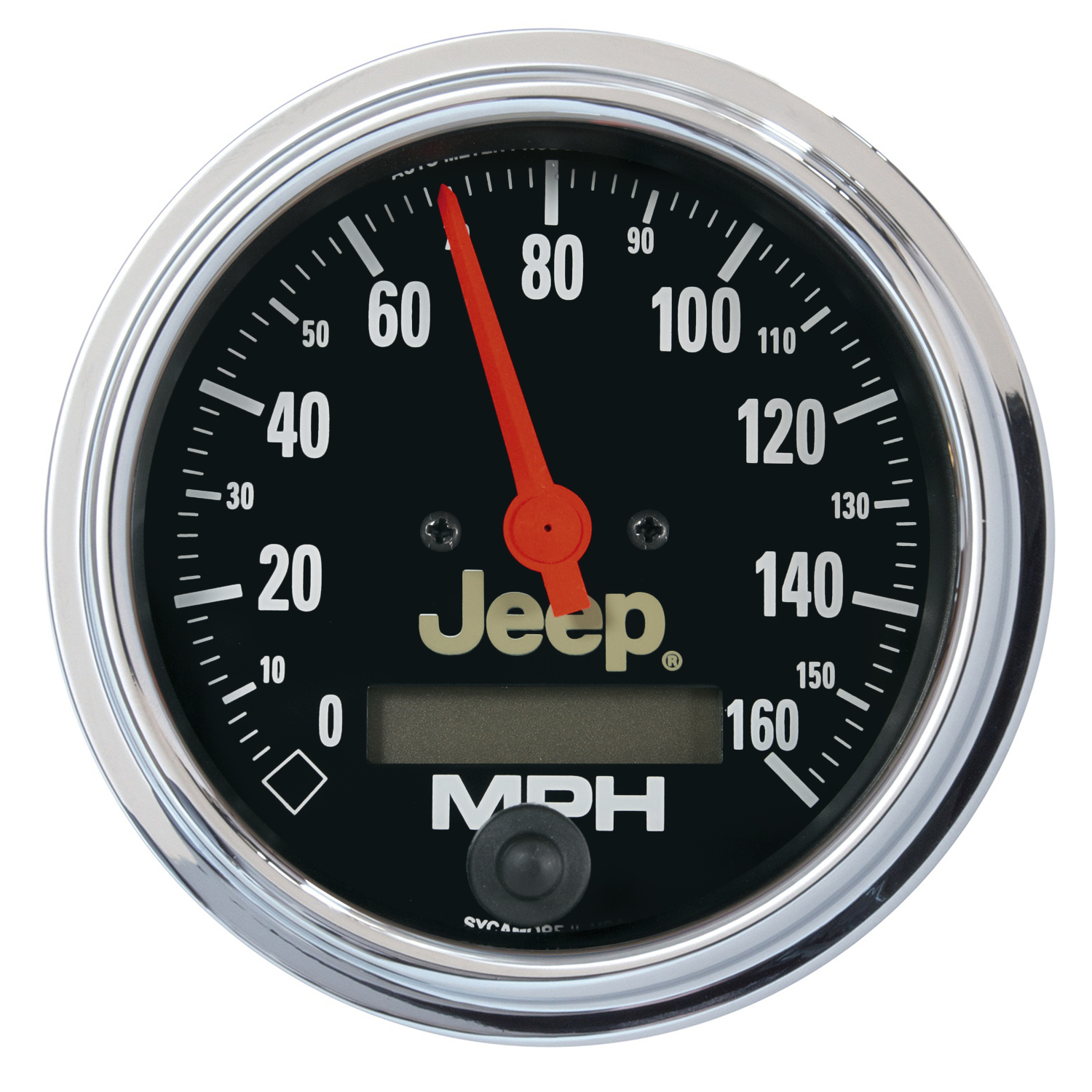AUTOMETER Speedometer Gauge 3 3/8", 160MPH, Elec. Programmable, Jeep