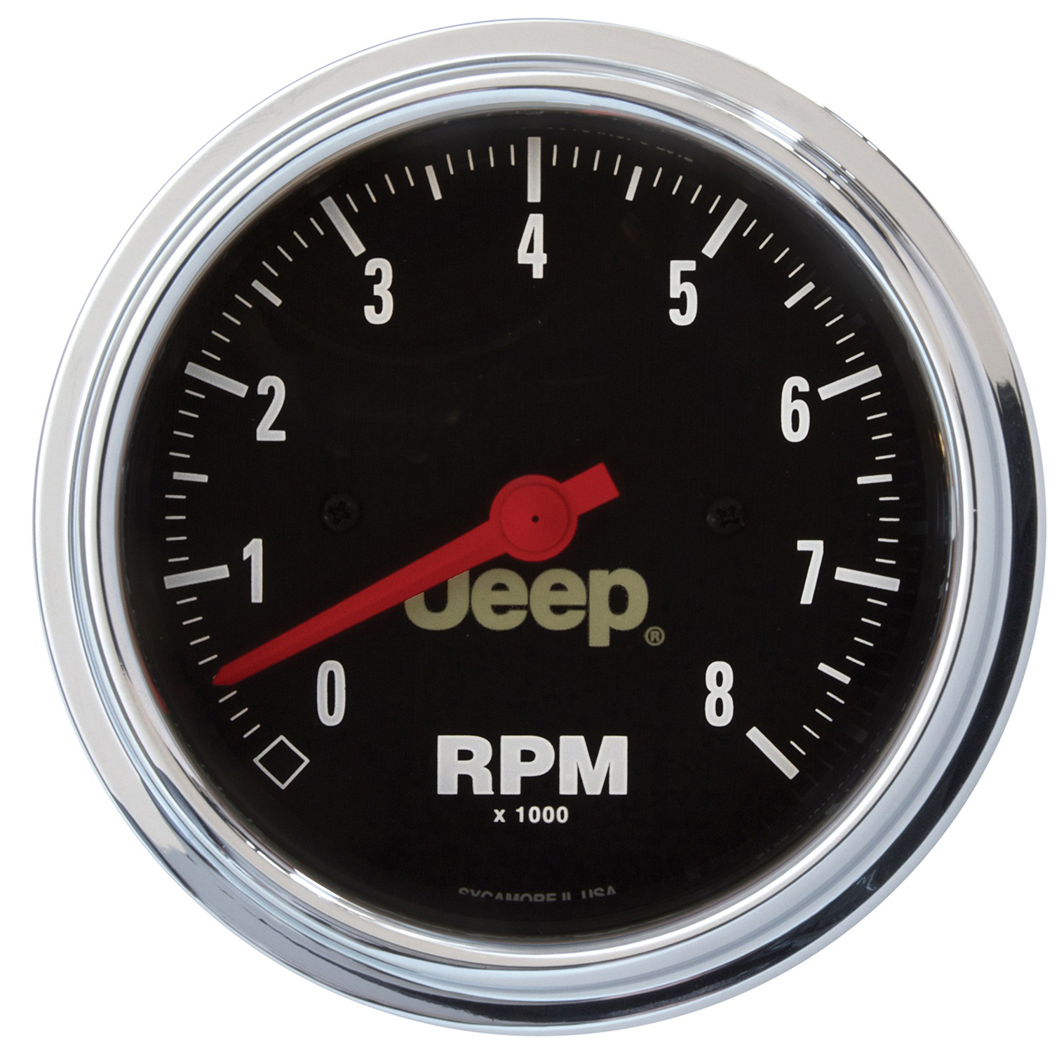 AUTOMETER Tachometer Gauge 3 3/8", 8K RPM, In-Dash, Jeep