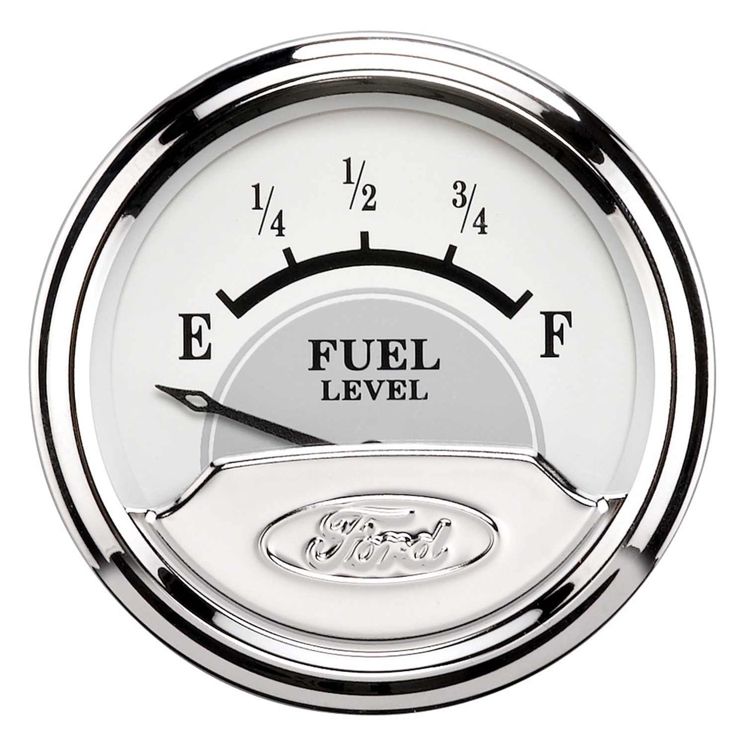 AUTOMETER Fuel Level Gauge 2 1/16", 240&deg; To 33&deg;F, Elec, Ford Masterpiece