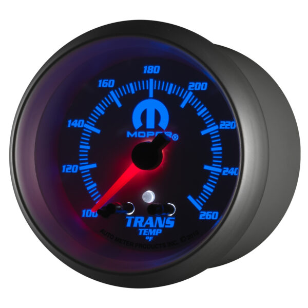 AUTOMETER Transmission Temperature Gauge 2 5/8", 260°f, Stepper Motor W/ Peak & Warn, White, Mopar - Image 3