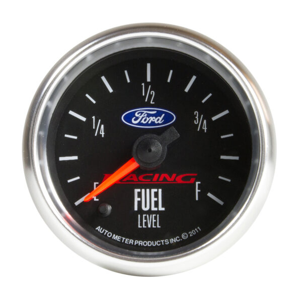 AUTOMETER Fuel Level Gauge 2 1/16", 0-280Ω Programmable, Ford Racing