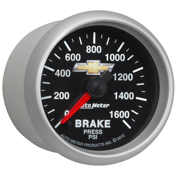 AUTOMETER Brake Pressure Gauge 2 1/16", 1600PSI, Digital Stepper Motor, Chevy Gold Bowtie - Image 5