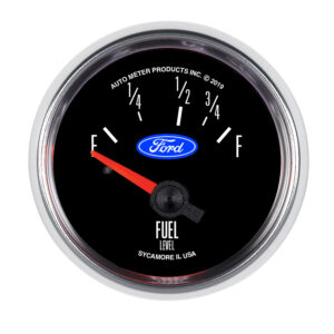 AUTOMETER 2 1/16" Electric Fuel Level Gauge, 73-10Ω, Pre 90's Ford