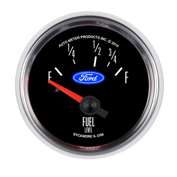 AUTOMETER 2 1/16" Electric Fuel Level Gauge, 73-10Ω, Pre 90's Ford