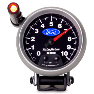 AUTOMETER 3 3/4" Pedestal Shift Light Tachometer Gauge, 10K RPM, Ford