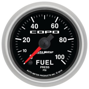AUTOMETER Fuel Pressure Gauge 2 1/16", 100PSI, Digital Stepper Motor, Copo