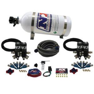 NITROUS EXPRESS Street Shark Gas (100-150-250HP) 4 Solenoids With 10lb Bottle