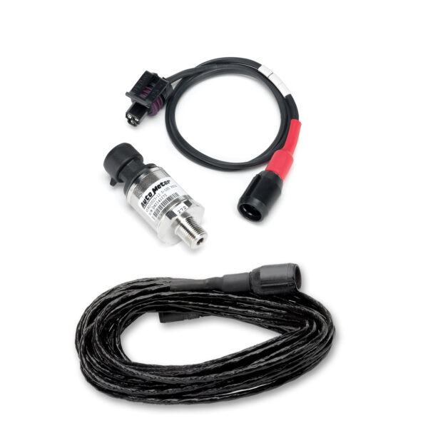 AUTOMETER Sensor Kit, Pressure, 100PSI, 8ft Harness, For Ultimate Dl