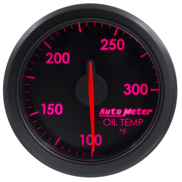 AUTOMETER 2-1/16" Oil Temp, 100-300`F, Airdrive, Black - Image 7