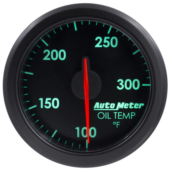 AUTOMETER 2-1/16" Oil Temp, 100-300`F, Airdrive, Black - Image 5