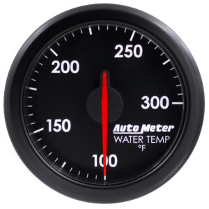 AUTOMETER 2-1/16" Water Temp,100-300`F, Airdrive, Black