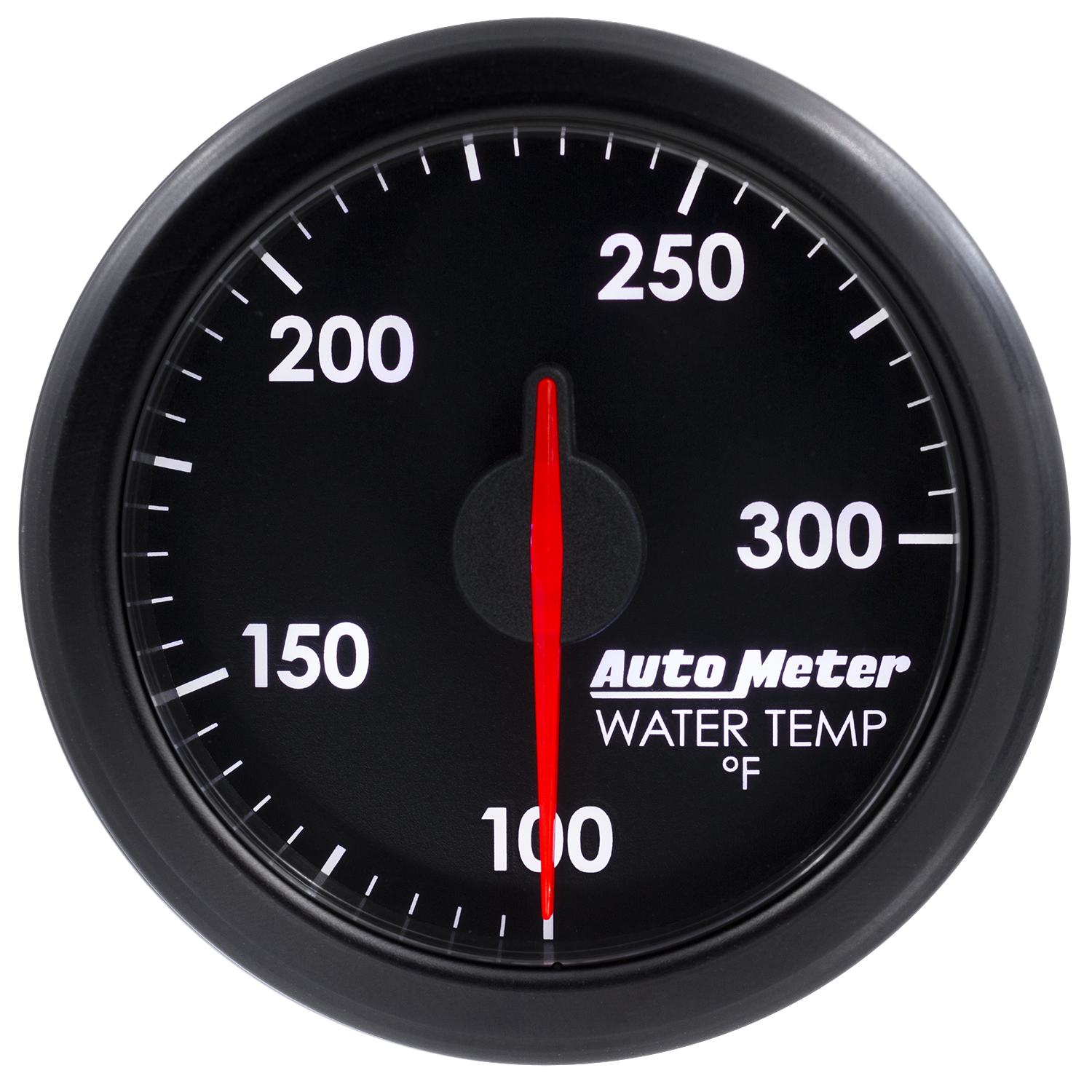 AUTOMETER 2-1/16" Water Temp,100-300`F, Airdrive, Black