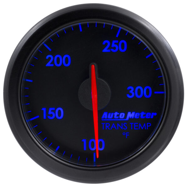 AUTOMETER 2-1/16" Trans Temp, 100-300`F, Airdrive, Black - Image 6