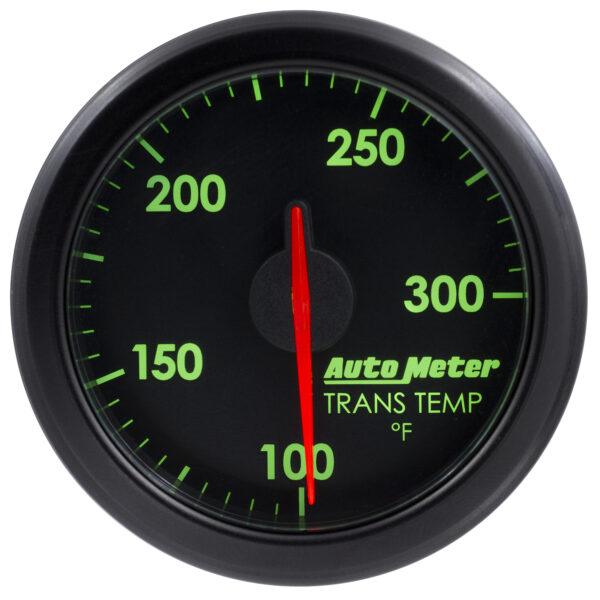 AUTOMETER 2-1/16" Trans Temp, 100-300`F, Airdrive, Black - Image 4