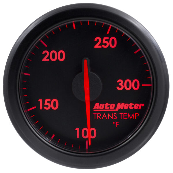 AUTOMETER 2-1/16" Trans Temp, 100-300`F, Airdrive, Black - Image 3