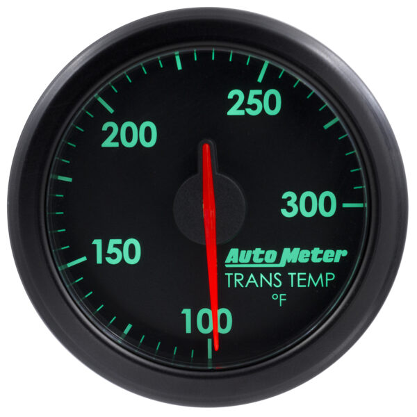 AUTOMETER 2-1/16" Trans Temp, 100-300`F, Airdrive, Black - Image 5