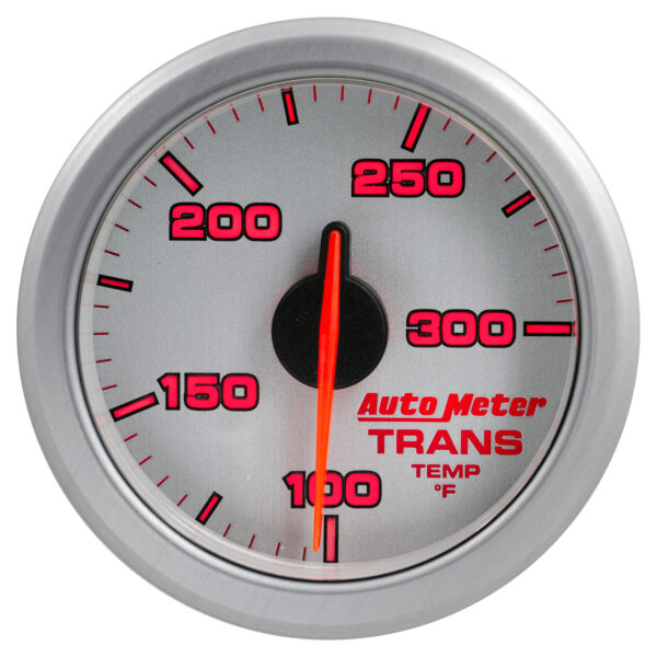 AUTOMETER 2-1/16" Trans Temp, 100-300`F, Airdrive, Silver - Image 2