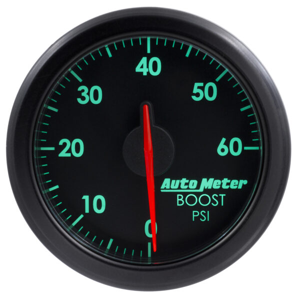 AUTOMETER 2-1/16" Boost, 0-60 PSI, Airdrive, Black - Image 5