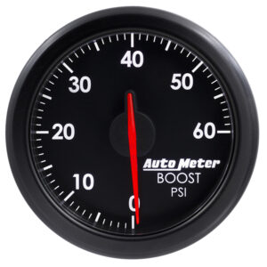 AUTOMETER 2-1/16" Boost, 0-60 PSI, Airdrive, Black