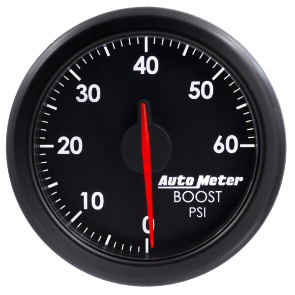 AUTOMETER 2-1/16" Boost, 0-60 PSI, Airdrive, Black
