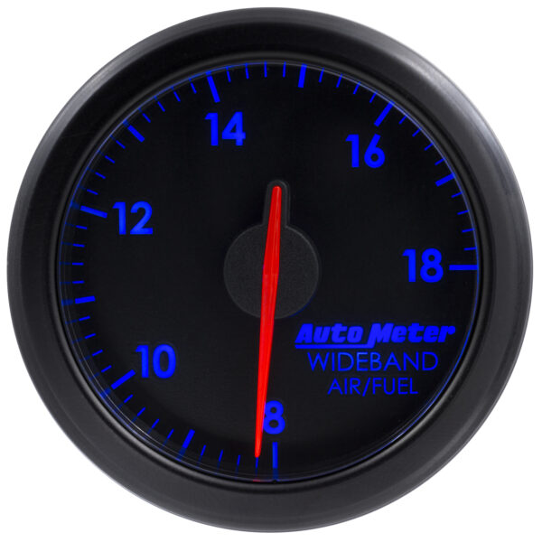 AUTOMETER 2-1/16" Wideband A/F, Airdrive, Black - Image 6