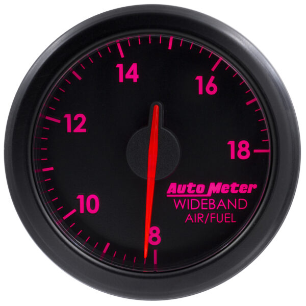 AUTOMETER 2-1/16" Wideband A/F, Airdrive, Black - Image 7
