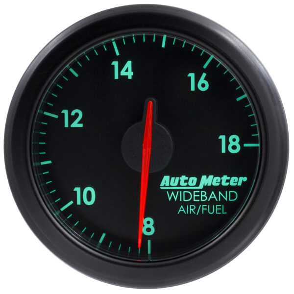 AUTOMETER 2-1/16" Wideband A/F, Airdrive, Black - Image 5