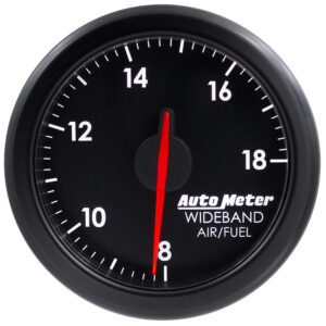 AUTOMETER 2-1/16" Wideband A/F, Airdrive, Black