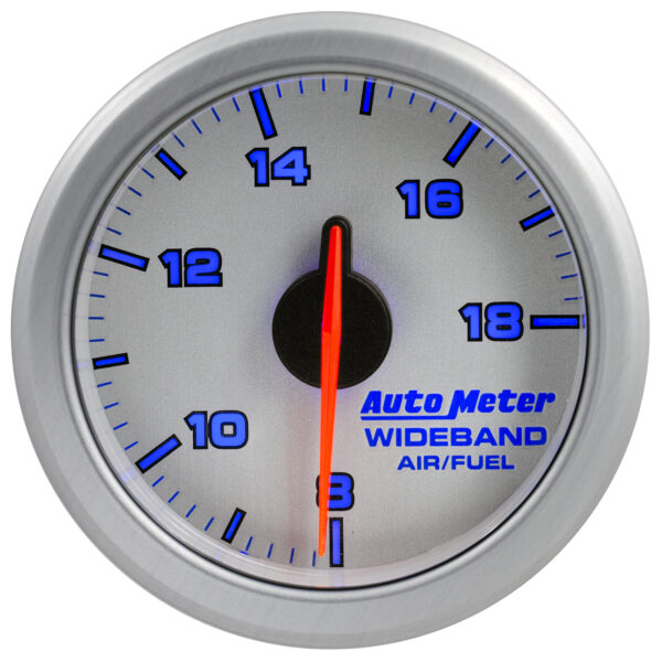 AUTOMETER 2-1/16" Wideband A/F, Airdrive, Silver - Image 6