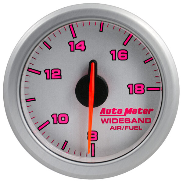 AUTOMETER 2-1/16" Wideband A/F, Airdrive, Silver - Image 7